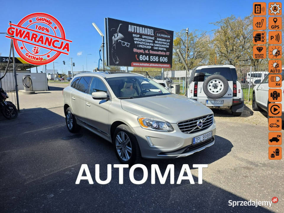 Volvo XC 60 20 Benzyna 245 Panorama Skóra Kamera podgrzewane fotele Słupsk sprzedam