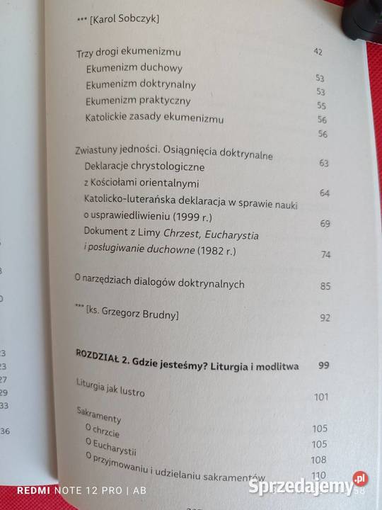 Jedność chrześcijan współcześnie rozumieć Rok wydania 2023 sprzedam