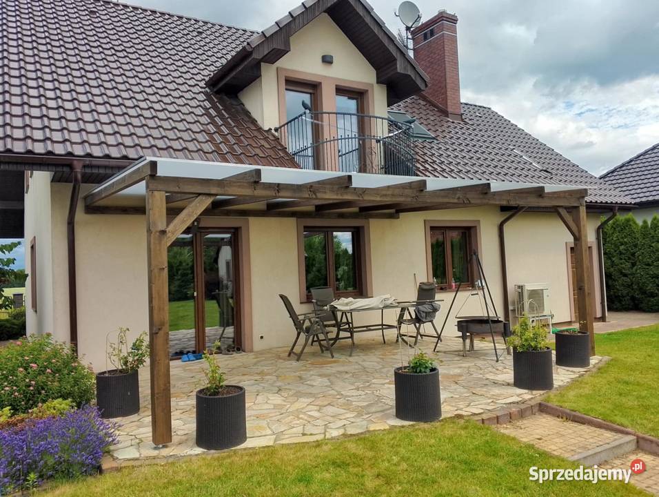 Zadaszenie tarasu 5x3 pergola tarasowa taras Altany i wiaty Wrocław