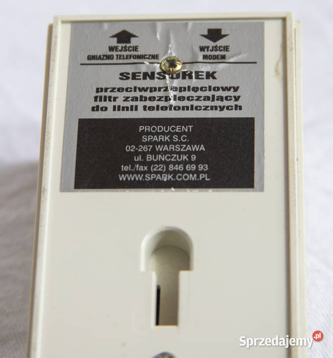 Filtr przeciwprzepięciowy telefoniczny Spark Gdańsk