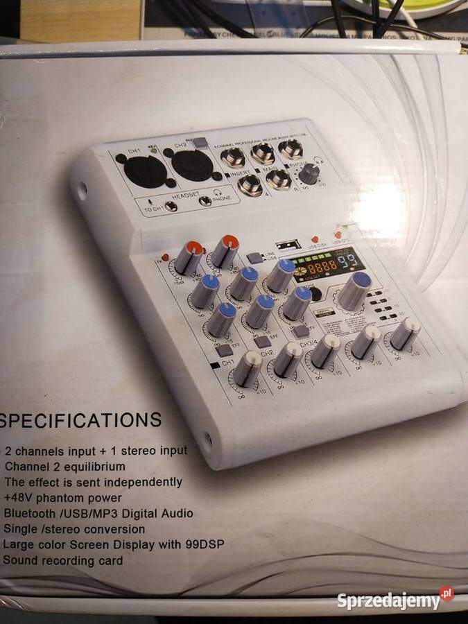 FREEBOSS mikser Audio 4 kanałowy AG-AS04A Bytom - Sprzedajemy.pl