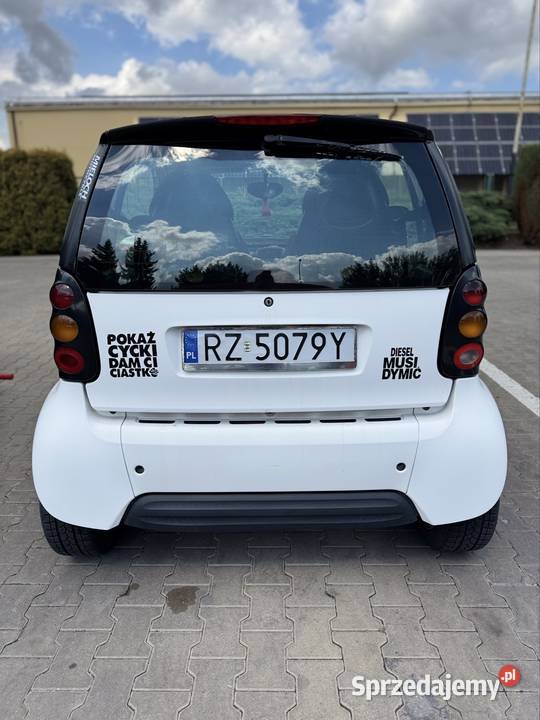 Smart Fortwo 2001r 08 diesel podkarpackie Kielanówka
