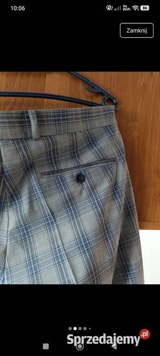 Garnitur szary Wiliński buty skórzane lakierki Odzież wyjściowa łódzkie sprzedam