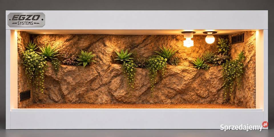 Terrarium pustynne gekona lamparciego agamy Głogów sprzedam