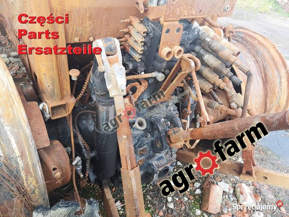 Holland T6155 części silnik skrzynia biegów Byków