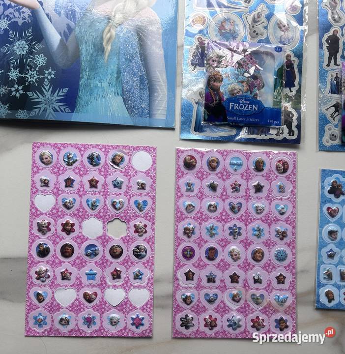 Disney Kraina Lodu Frozen kolorowanka naklejki dolnośląskie sprzedam