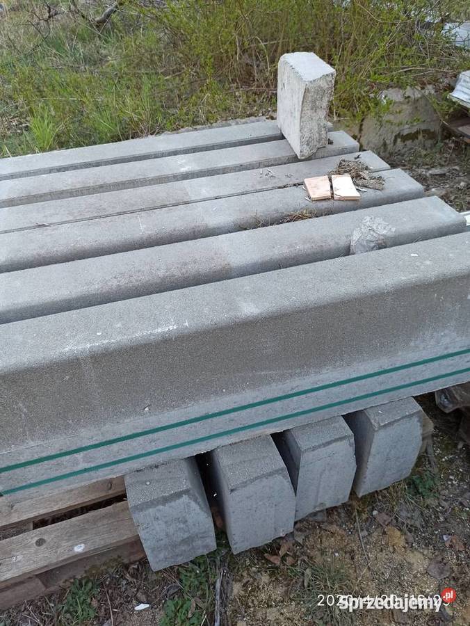 Krawężnik drogowy chodnikowy 100x15x30 szary Słupno
