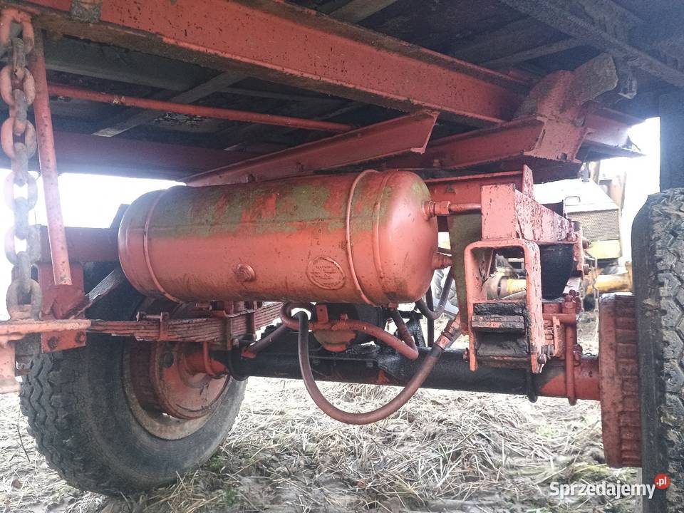 Przyczepa wywrotka hl 6011 nieuszkodzony Przyczepy rolnicze Żary sprzedam