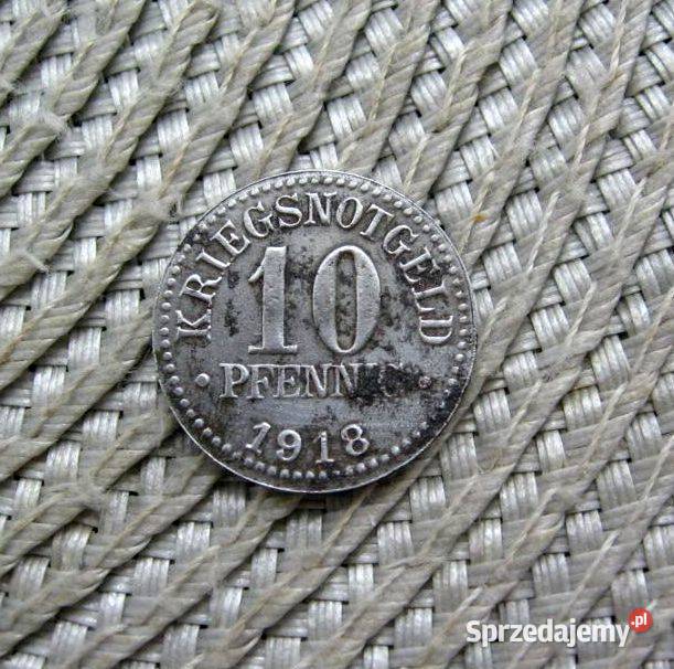Stadt Braunschweig 10 Pfennig 1918r