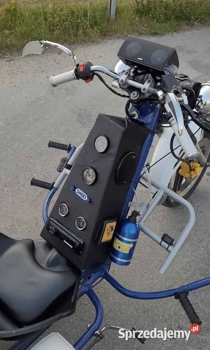 Trójkołowiec spalinowy trajka 125cc 20km Dobrodzień