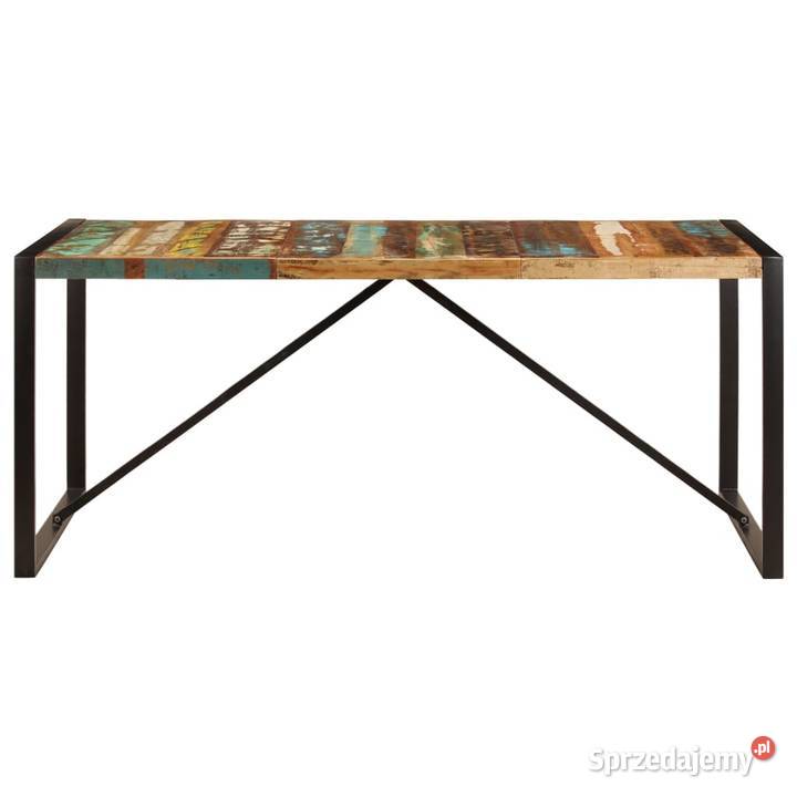 vidaXL Stół jadalniany 180 x 90 x 75 lite drewno Warszawa