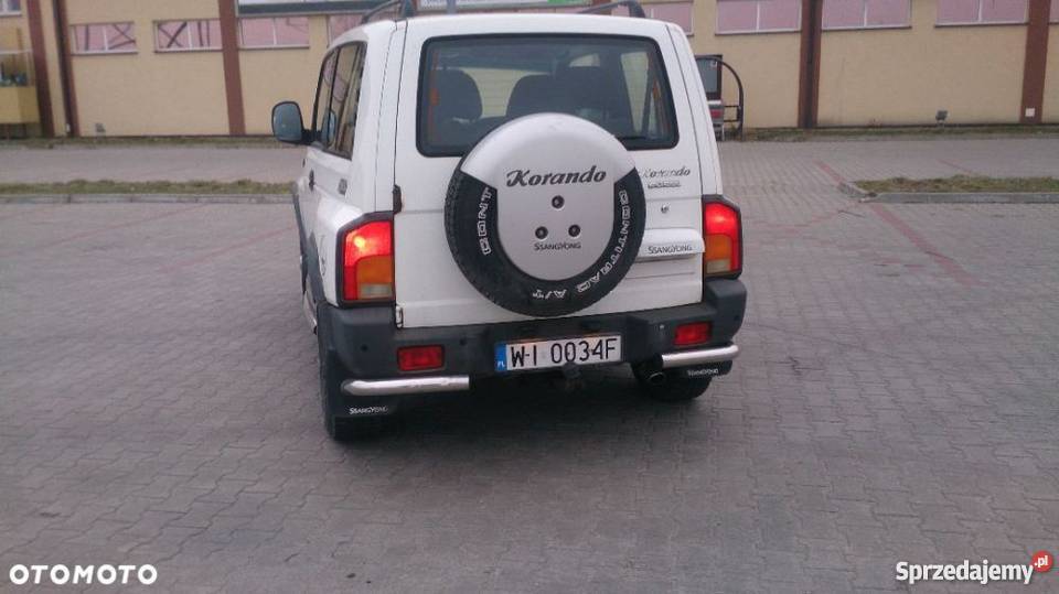 korando II rarytas diesel z lpg orurowany hak Warszawa