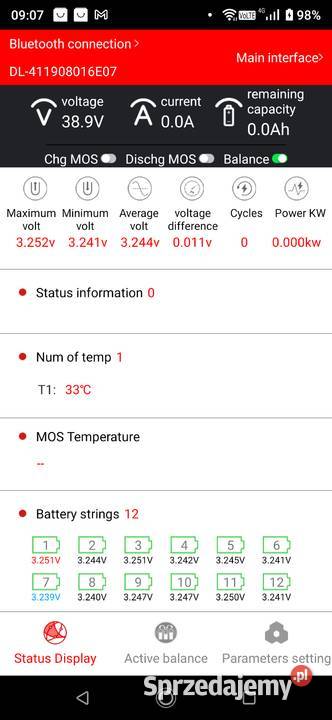 NOWA Bateria 36v 20Ah LifePO4 200x150x200 z