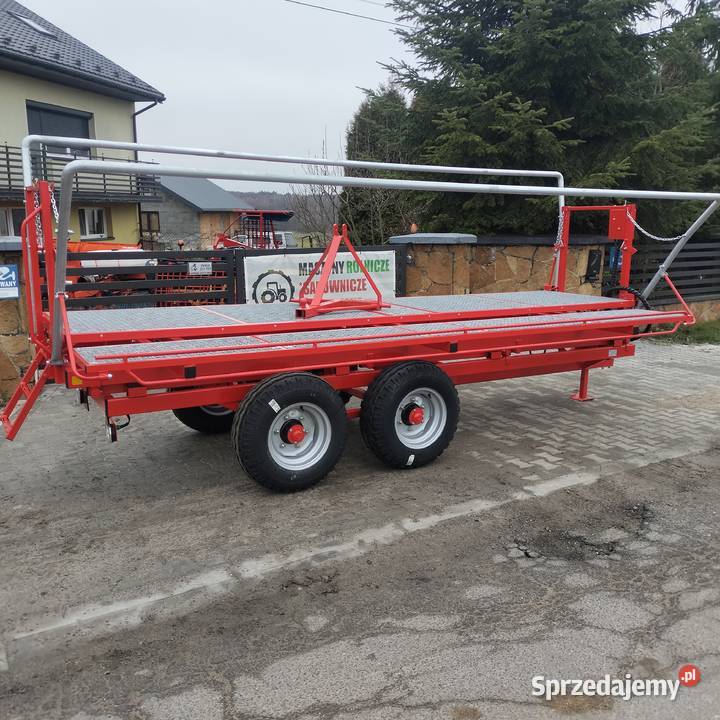 Platforma Sadownicza 2 osiowa Lisicki nieuszkodzony Belsk Duży