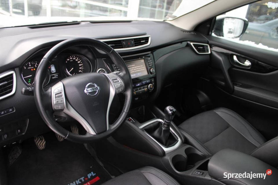 NISSAN Qashqai 2016r Panorama Podgrz szyba El 1197cm3 Qashqai małopolskie Kraków