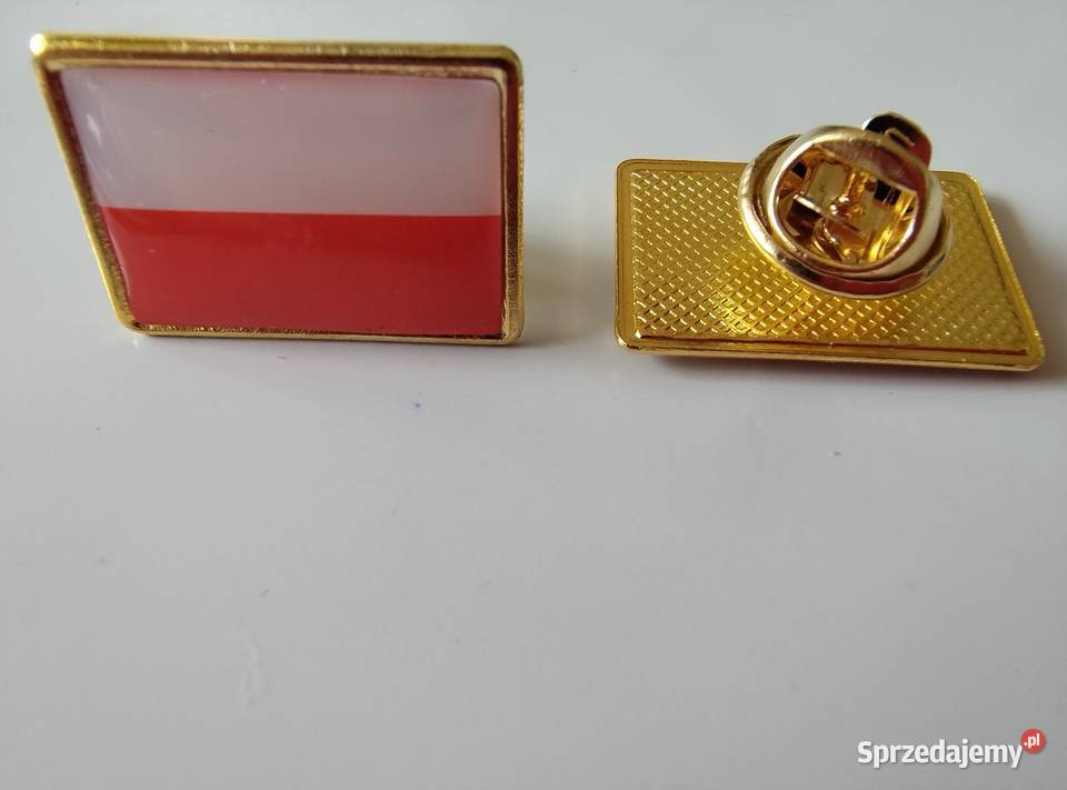 Przypinka flaga Polska Żory