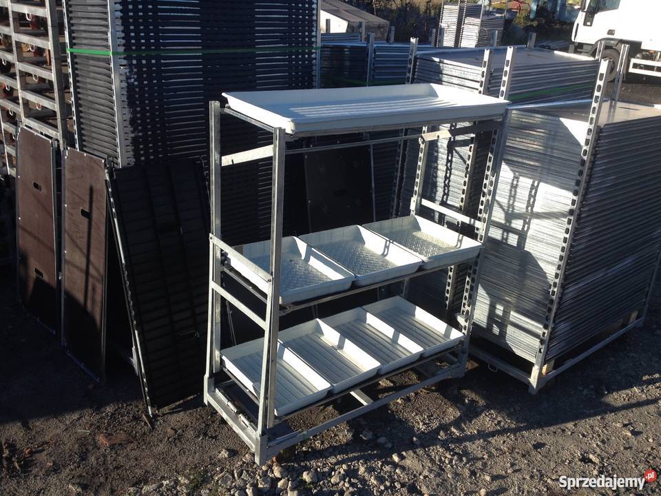 Wózek ekspozycyjne wystawowy NOWY wózki do Leszno