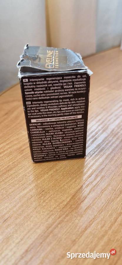Eveline Choco Glamour maska maseczka do ust na Dla kobiet Kraków sprzedam
