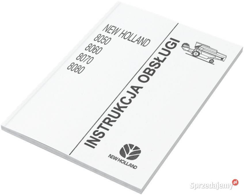 Instrukcja obsługi Holland 8050 8060 8070 8080 Książki i Podręczniki