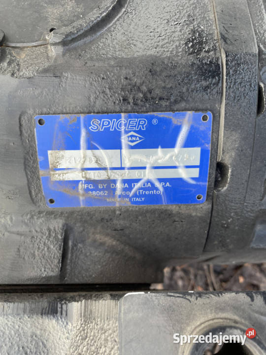 Oś kompletna Spicer Manitou 212B90 NOWA ORYGINAŁ Jastrzębniki