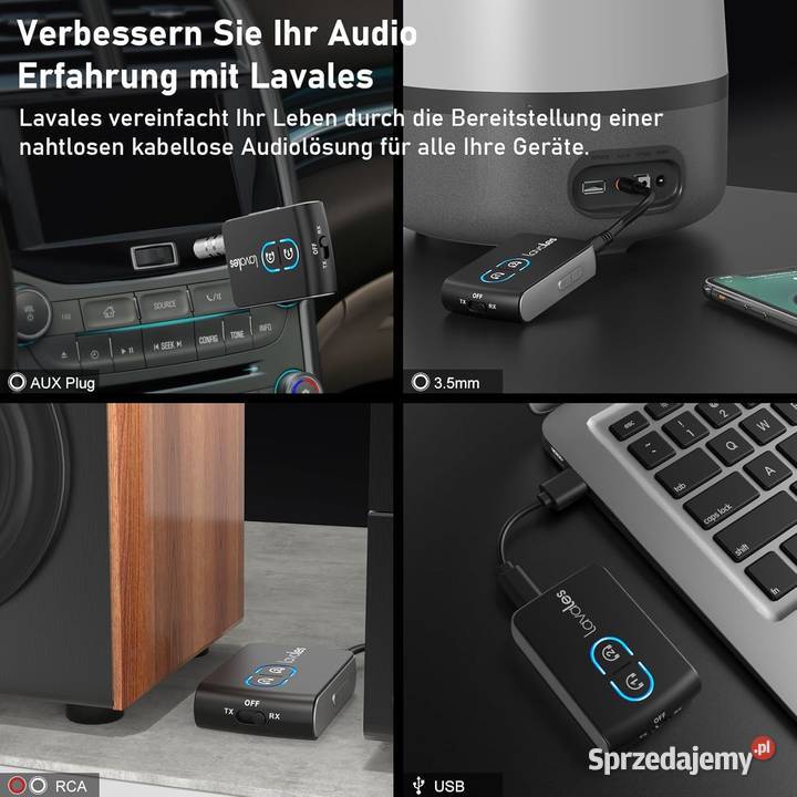 Lavale Nadajnik odbiornik Bluetooth 53 Wrocław