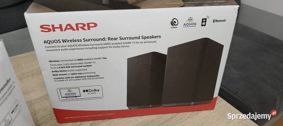 Subwoofer SHARP CPASW0101 Kolumny głośnikowe Wola