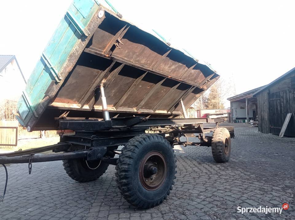 Przyczepa rolnicza bss wywrotka brandys hl lubelskie Krasnystaw