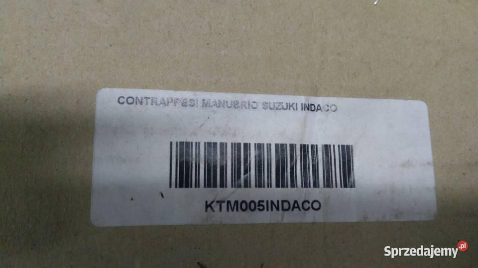 Końcówki ciężarki kierownicy Lightech KTM05 Bielsk Podlaski sprzedam