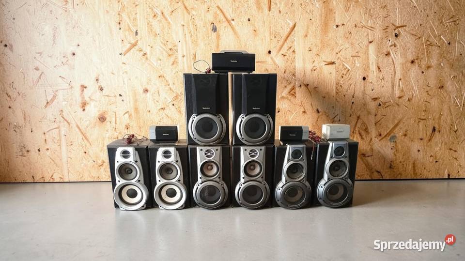 Zestaw wież Technics 21 segmentów i 12 głośników