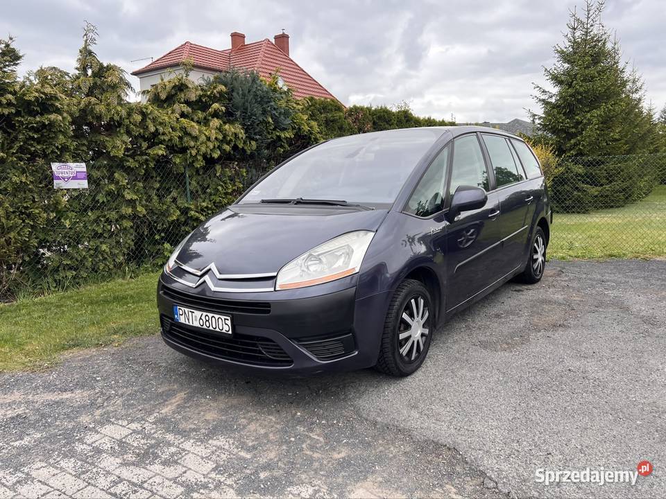 Citroen c4 grandpicasso 7 osobowy wielkopolskie Kórnik sprzedam