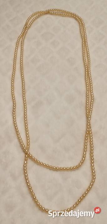 Naszyjnik z koralików korale 4mm 145 29 Czeladź