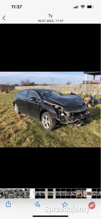 Peugeot 508 2015 r Kompletna deska z poduszkami