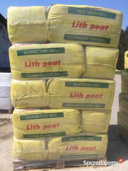 Torf kwaśny Lithuanian Peat paleta 15 pH 354 Białystok