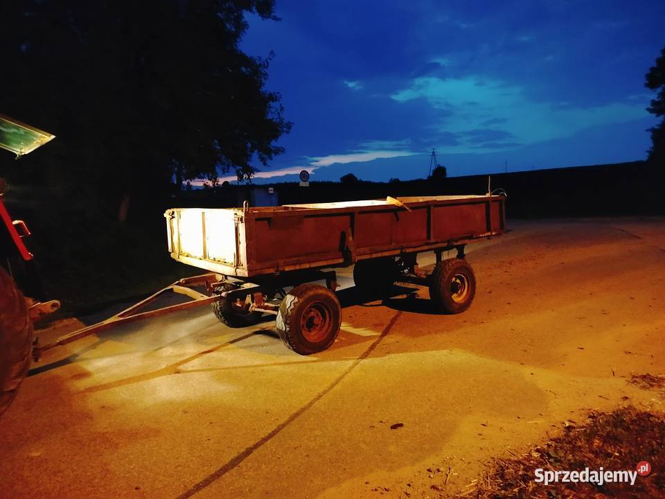 Przyczepa D46 wywrotka d 35 Lidzbark Warmiński