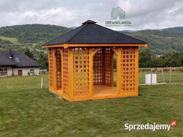 Altana Drewnolandia drewno 300 x 300 x 320 małopolskie Kraków