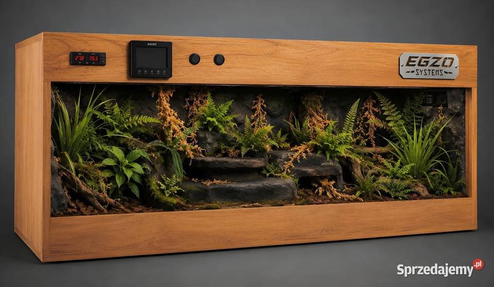 Terrarium Egzo Systems kameleona pytona regiusa Akcesoria dla zwierząt Siedlce sprzedam