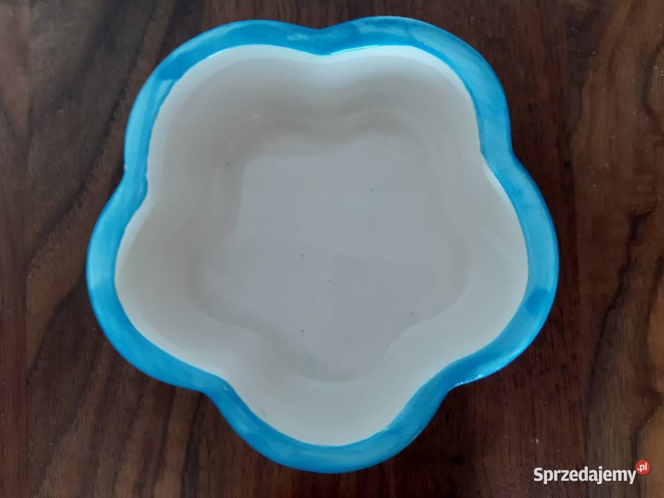 Cukiernica Szkatułka ceramiczna w kwiatki z Warszawa sprzedam