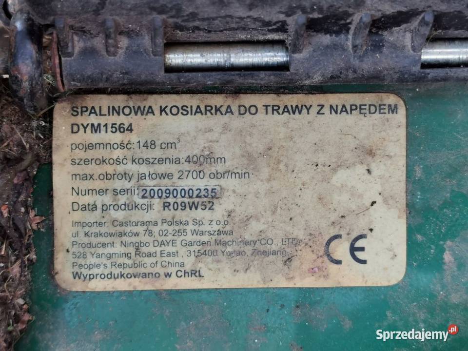 Kosiarka do trawy używana silnik Briggs Stratton sprzedam