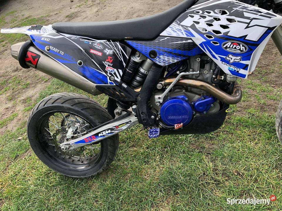 Supermoto 450 KTM EXC 450 Zarejestrowany enduro lubelskie Łopiennik Dolny