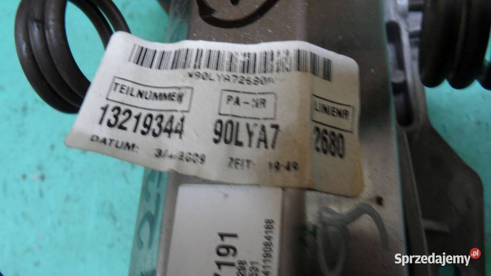 INSIGNIA A I 09r kolumna kierownicza stacyjka