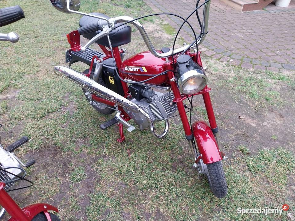 Motorynka Romet Pony M2 projekt film 1km lubelskie Wola Gułowska