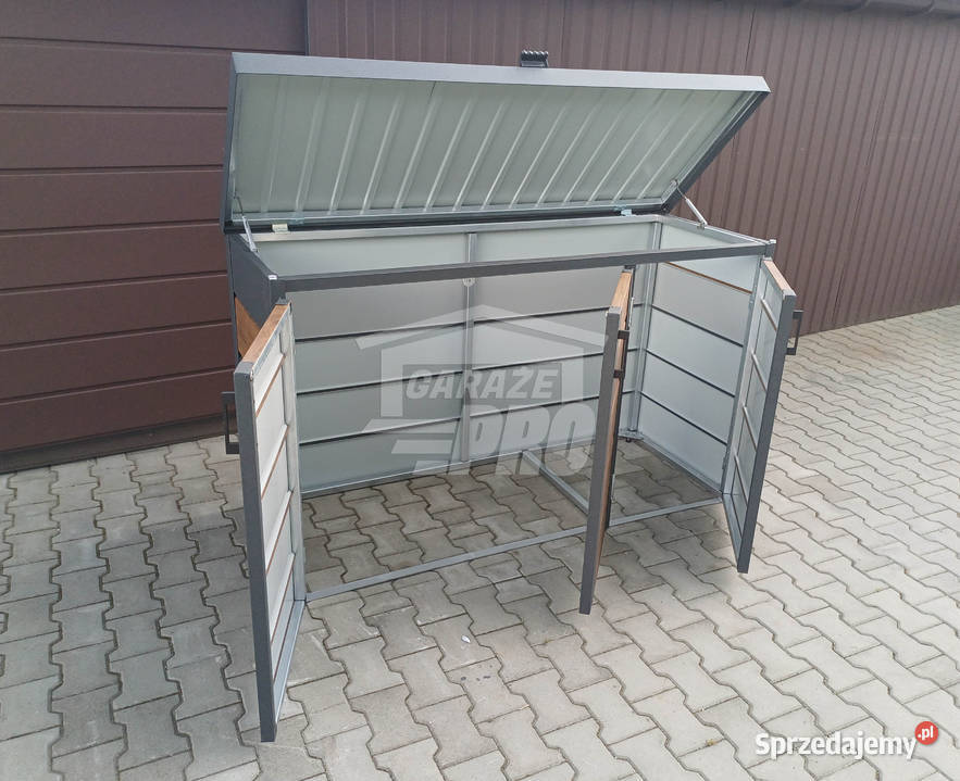 Zabudowa koszy na śmieci wiata obudowa kujawsko-pomorskie Toruń