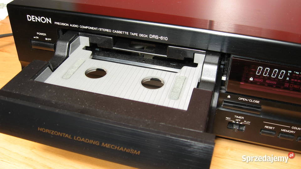 DENON DRS610 Magnetofon szuflada w super stanie Świebodzice