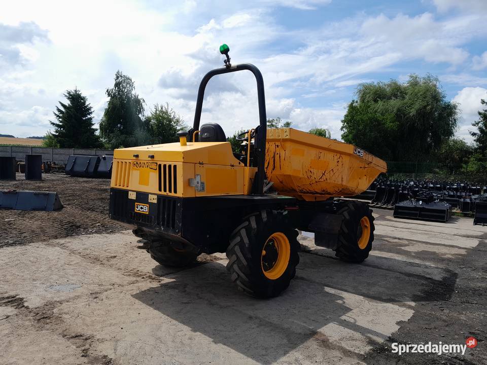 JCB 6 TON WOZIDŁO BUDOWLANE OBROTOWE 4X4 DUMPER Maszyny budowlane wielkopolskie
