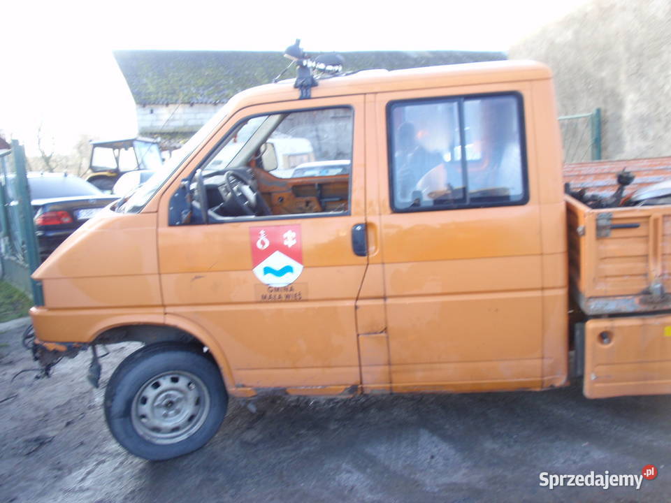 VW TRANSPORTET T4 24 DIESEL DOKA SKRZYNIA PAKA Brodnica sprzedam
