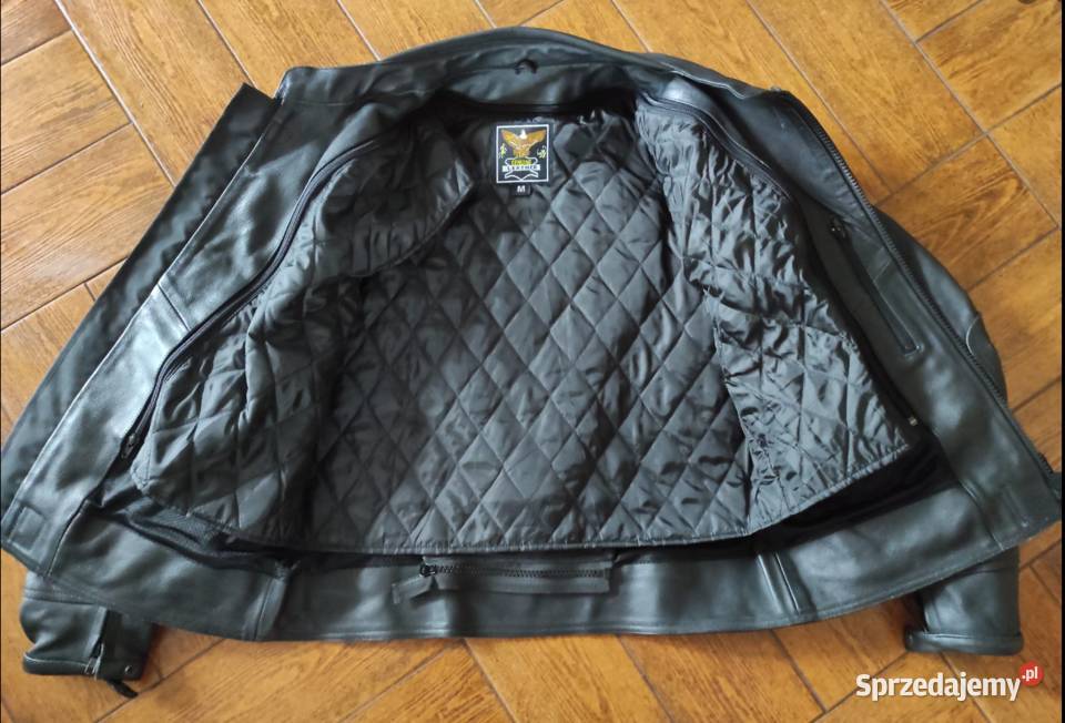 Kurtki skurzane motocyklowe GENUINE rozmiar M i Biłgoraj