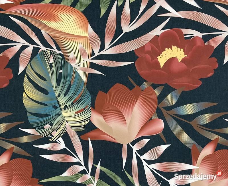 Kwiaty D143 tkanina dekoracyjna obiciowa Białystok sprzedam