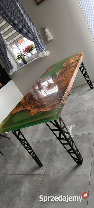 Stół z żywicy 83cm Radziechowy