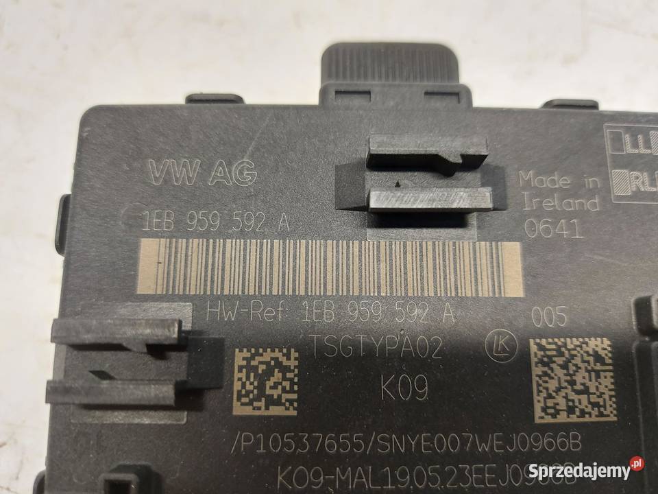 Audi Q4 ETRON 89A 89E MODUŁ STEROWNIK DRZWI LEWY osobowe