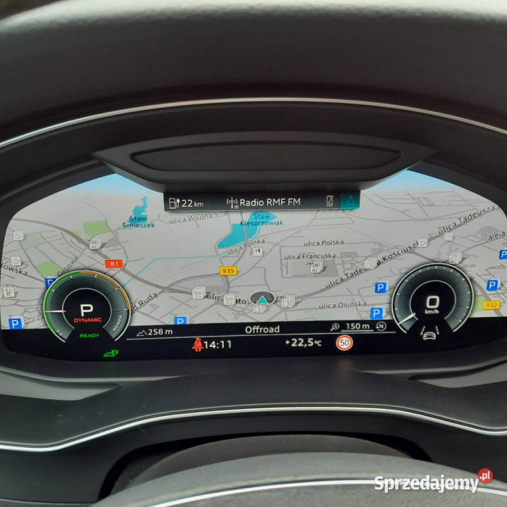 Audi A7 matrix radar podgrz fot kamera virtual tempomat Żory